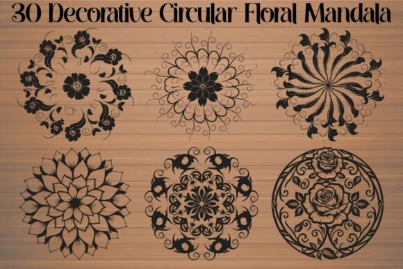 Decorative Circular Floral Mandala Review