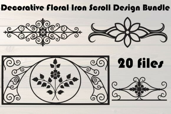 Decorative Floral Iron Scroll Design Review