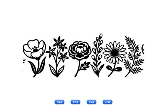 Hand Drawn Floral Clipart Pack Review