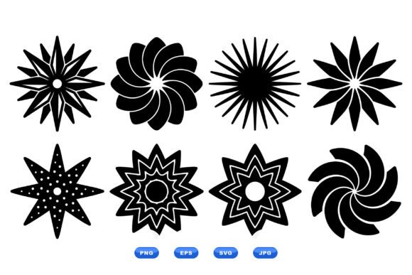 Retro Starburst SVG Collection Review