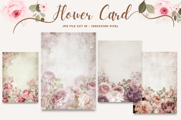 Review: Flower Card Floral Greeting Postcard_9 for Real Embroidery