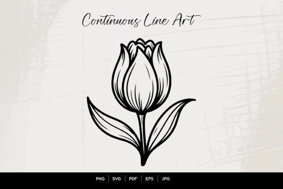 Tulip Flower Line Art: A Designer's Real-World Embroidery Review